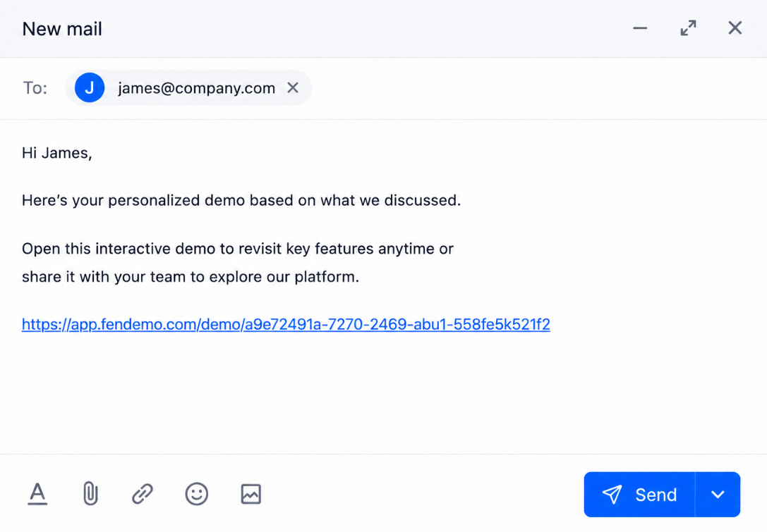 Post-demo follow-up